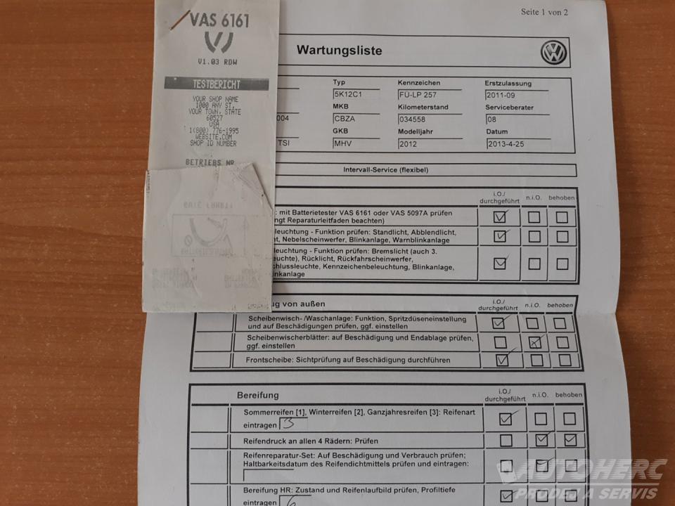 Volkswagen Golf VI 1.2 TSi