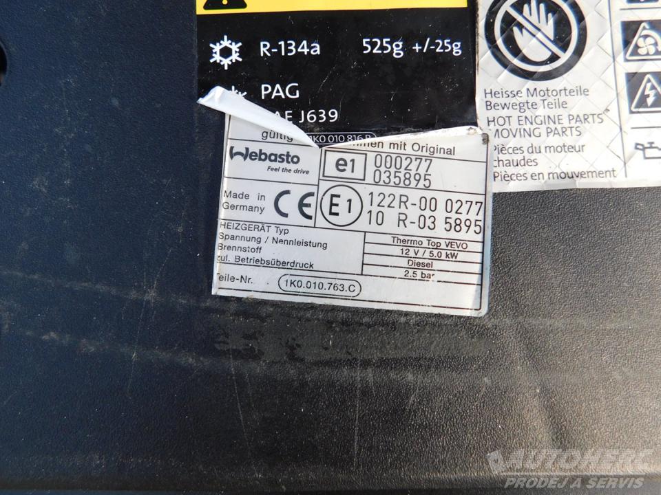 Volkswagen Touran 2.0 TDi Webasto