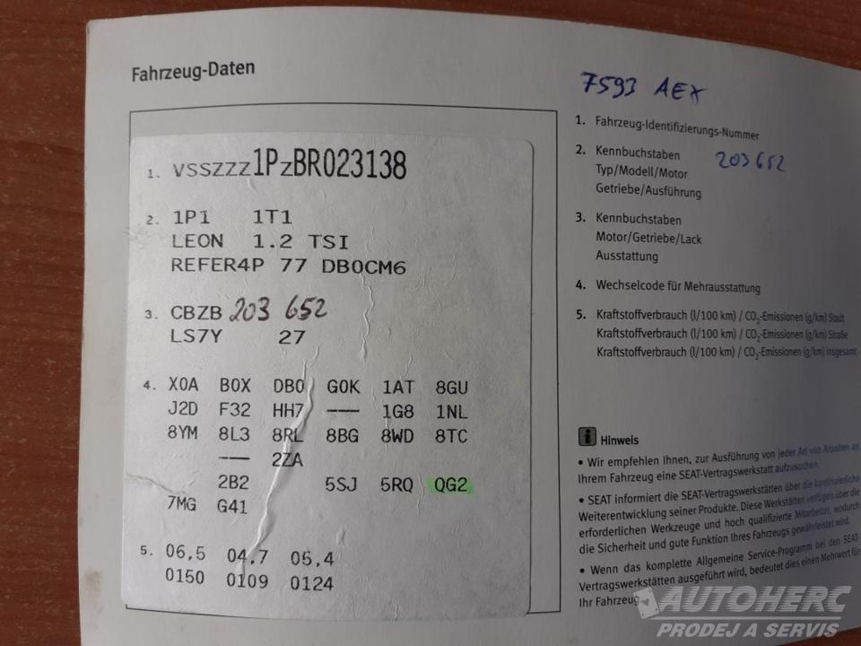 Seat Leon 1.2 TSi 77kw