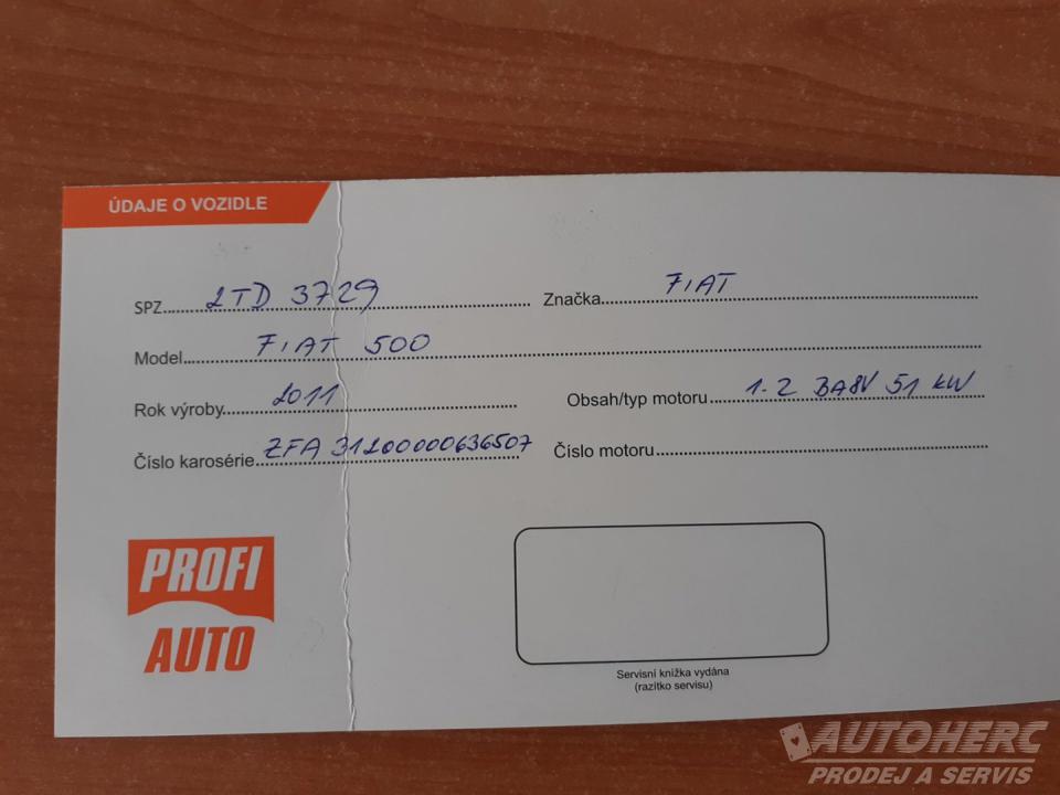 Fiat 500 1.2 8V CABRIO