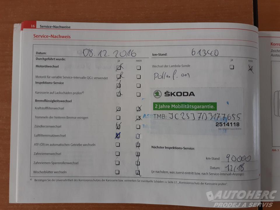 Škoda Fabia KOMBI 1.4 16V