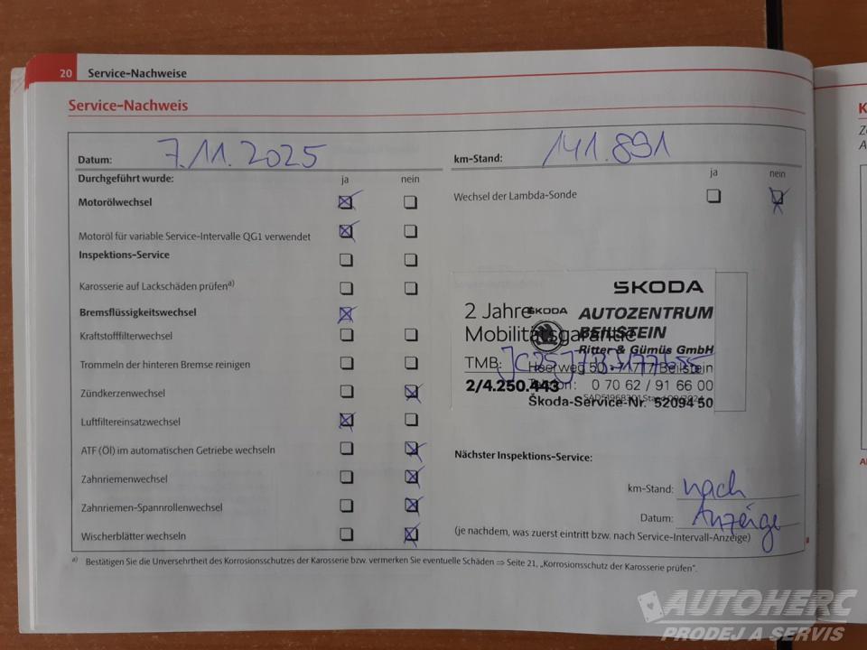 Škoda Fabia KOMBI 1.4 16V