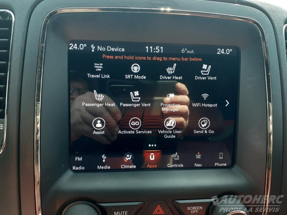 Dodge Durango 6.4  V8 SRT 4x4 LPG