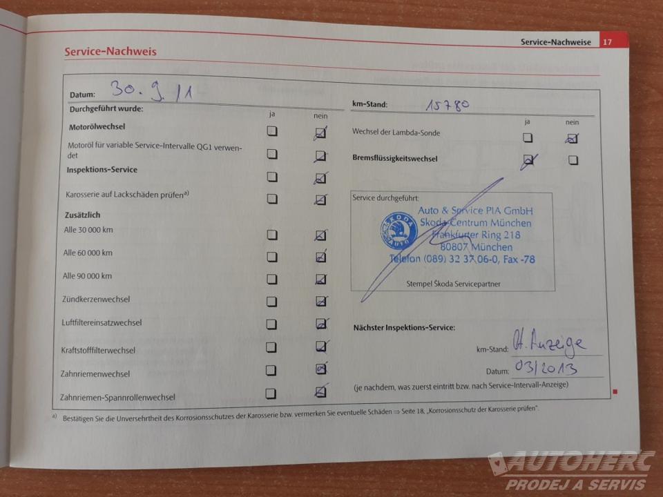 Škoda Fabia KOMBI 1.4 16V