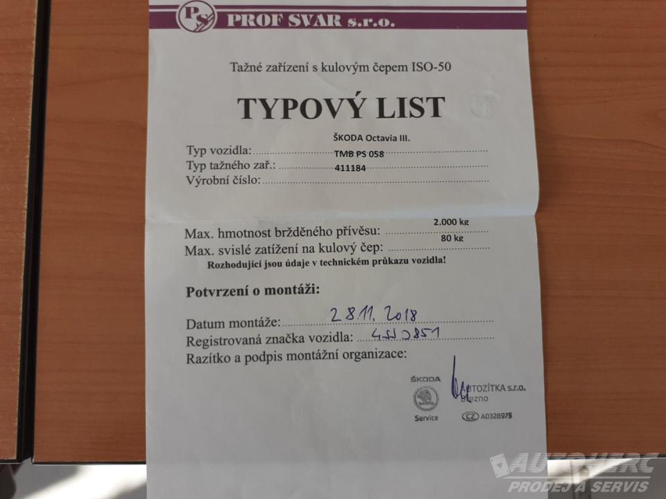 Škoda Octavia 2.0 TDi 135Kw L+K
