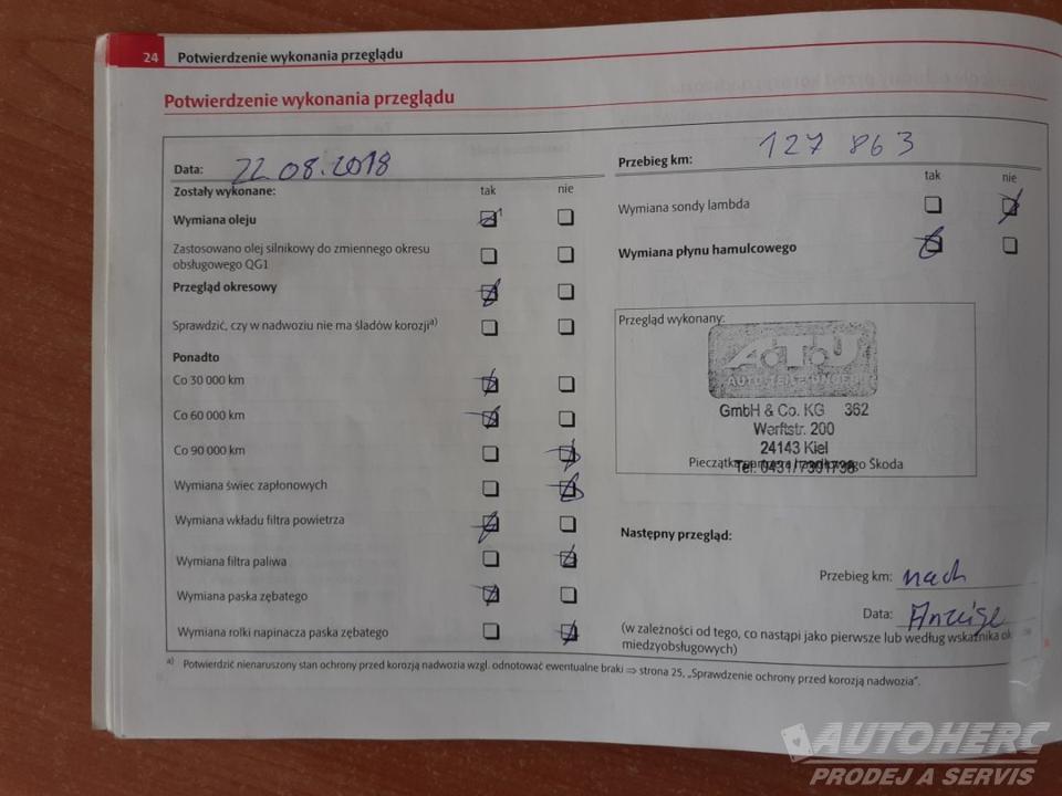 Škoda Octavia KOMBI 1.4 TSI