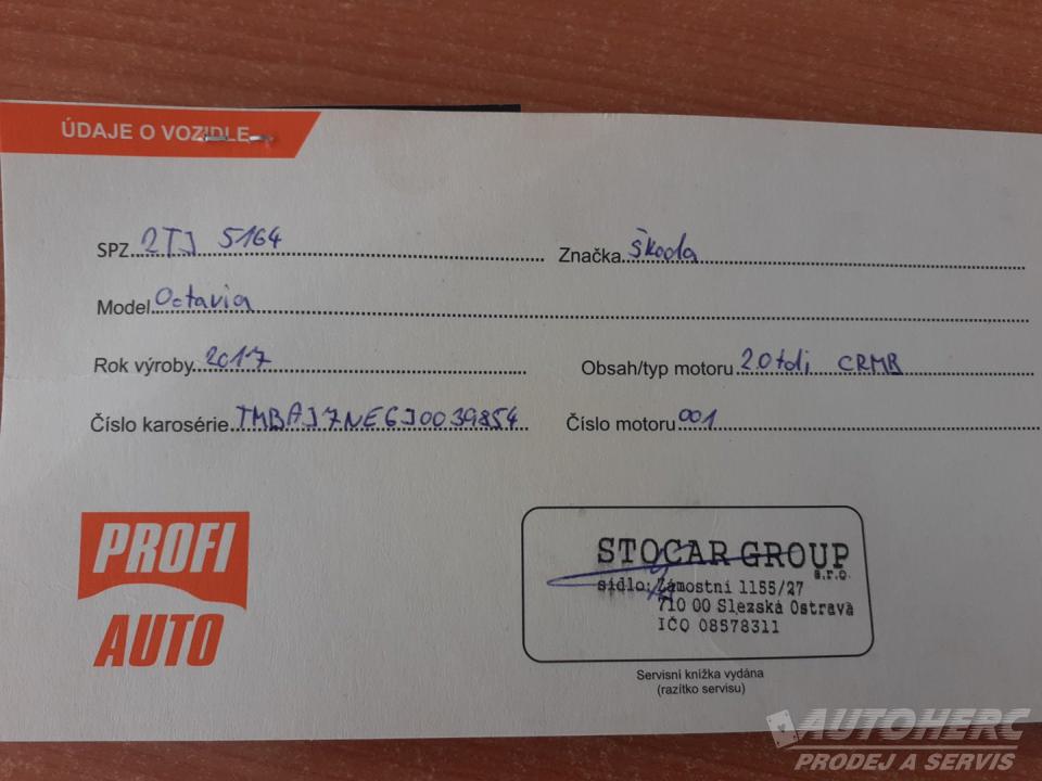 Škoda Octavia 2.0 TDi DSG