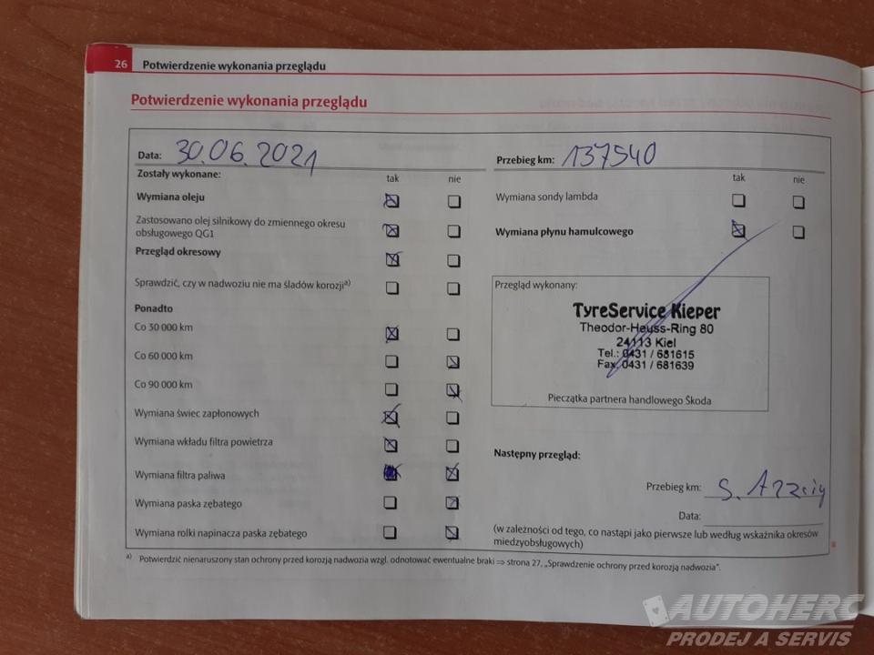 Škoda Octavia KOMBI 1.4 TSI