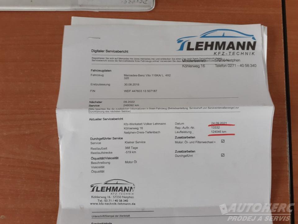 Mercedes-Benz Vito 116 CDI /LONG 120KW