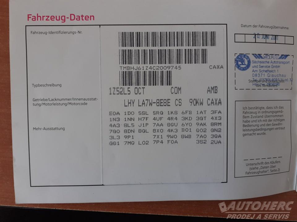Škoda Octavia 1.4 TSi AMBIENTE