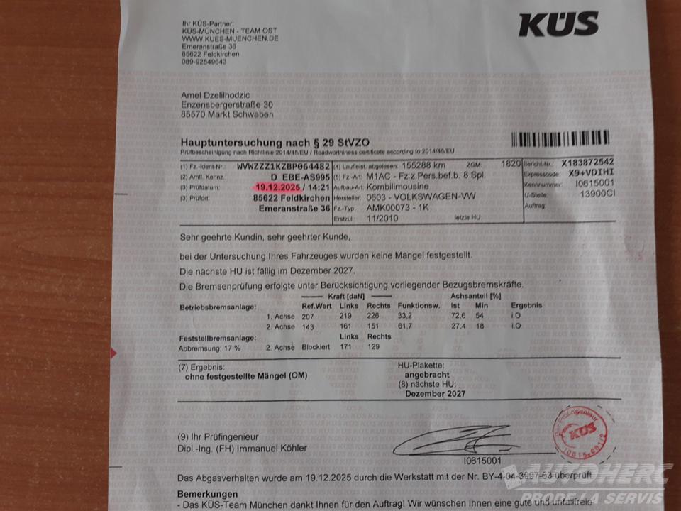 Volkswagen Golf VI 1.4 90kW