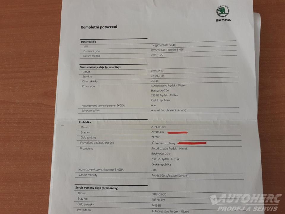 Škoda Octavia III Kombi 1.6 TDi