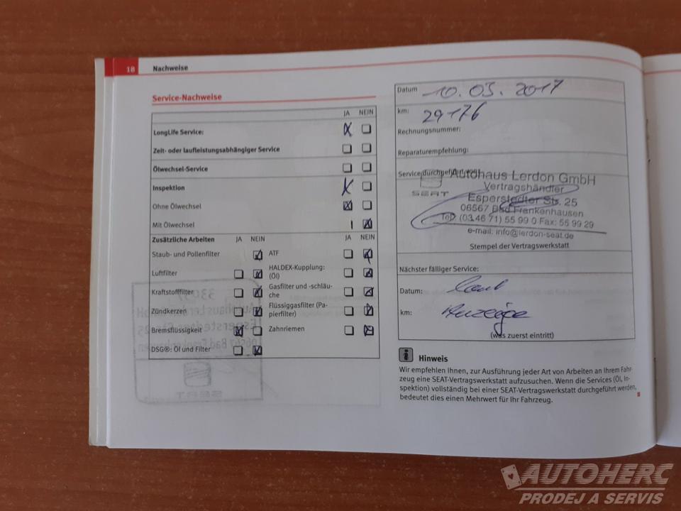 Seat Leon KOMBI 1.4 TSI FR
