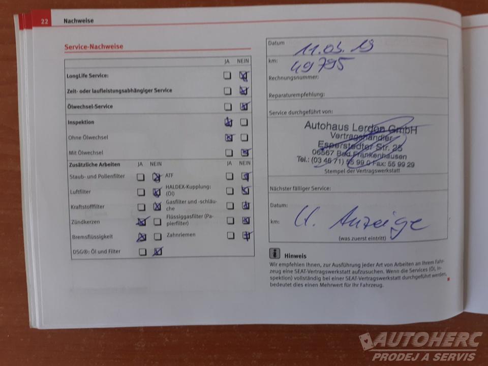 Seat Leon KOMBI 1.4 TSI FR