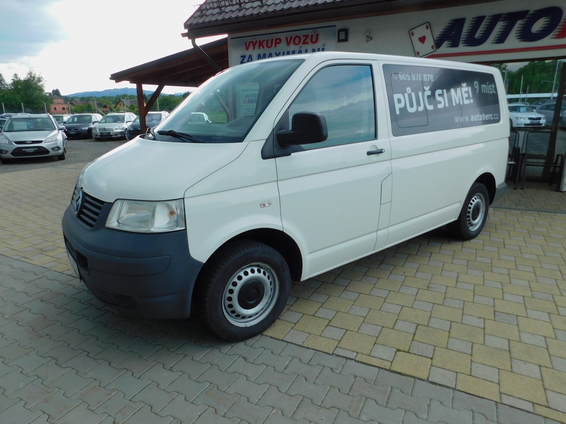 Volkswagen Transporter na půjčení