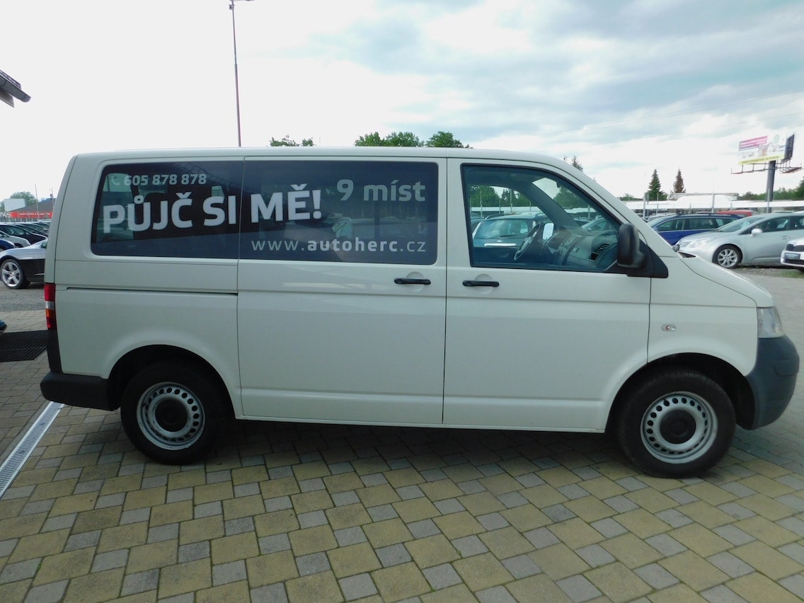 Volkswagen Transporter na půjčení