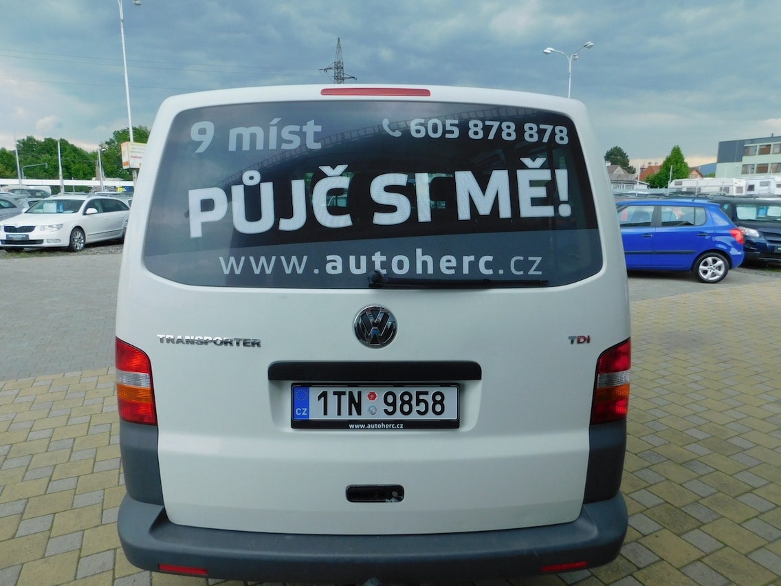 Volkswagen Transporter na půjčení